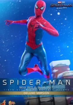 Spider-Man: No Way Home Figura Movie Masterpiece 1/6 Spider-Man (New Red and Blue Suit) (Deluxe Version) 28 cm