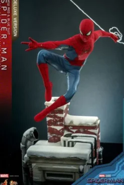 Spider-Man: No Way Home Figura Movie Masterpiece 1/6 Spider-Man (New Red and Blue Suit) (Deluxe Version) 28 cm