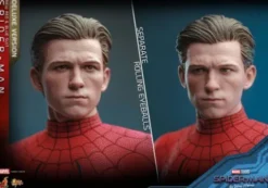 Spider-Man: No Way Home Figura Movie Masterpiece 1/6 Spider-Man (New Red and Blue Suit) (Deluxe Version) 28 cm
