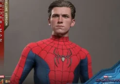 Spider-Man: No Way Home Figura Movie Masterpiece 1/6 Spider-Man (New Red and Blue Suit) (Deluxe Version) 28 cm