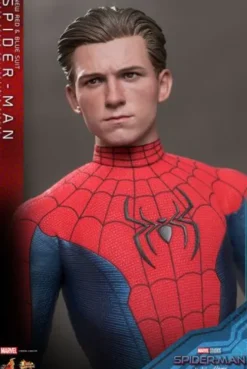 Spider-Man: No Way Home Figura Movie Masterpiece 1/6 Spider-Man (New Red and Blue Suit) 28 cm