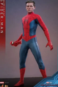 Spider-Man: No Way Home Figura Movie Masterpiece 1/6 Spider-Man (New Red and Blue Suit) 28 cm