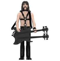 Spinal Tap Figura ReAction Wave 02 Derek Smalls (None More Black) 10 cm