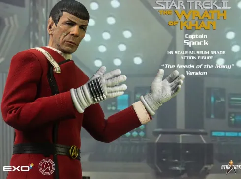 Star Trek: La ira de Khan Figura 1/6 Captain Spock Needs of the Many Version 30 cm