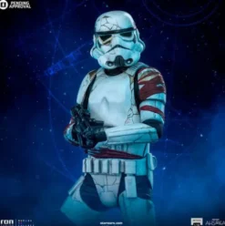 Star Wars Ahsoka Estatua 1/10 Art Scale Night Trooper 21 cm
