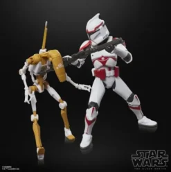 Star Wars: Battlefront II Black Series Phase I Assault Trooper & Battle Droid Officer