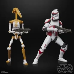Star Wars: Battlefront II Black Series Phase I Assault Trooper & Battle Droid Officer
