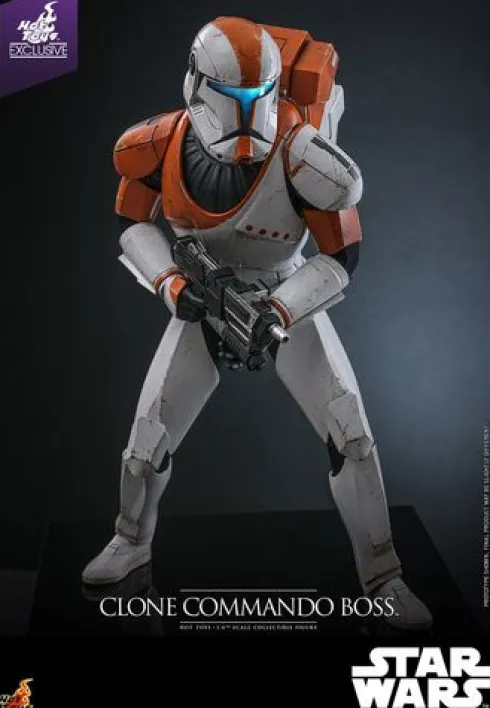 Star Wars Celebration Figura 1/6 Clone Commando Boss Exclusive