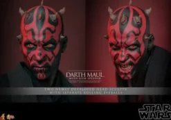 Star Wars Darth Maul with Sith Speeder Figura 1/6 Masterpiece The Phantom Menace