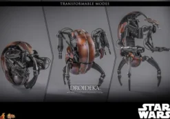 Star Wars Episode I Figura Movie Masterpiece 1/6 Droideka