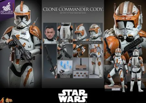 Star Wars Episode III Revenge of the Sith Figura Movie Masterpiece 1/6 Clone Commander Cody Exclusive