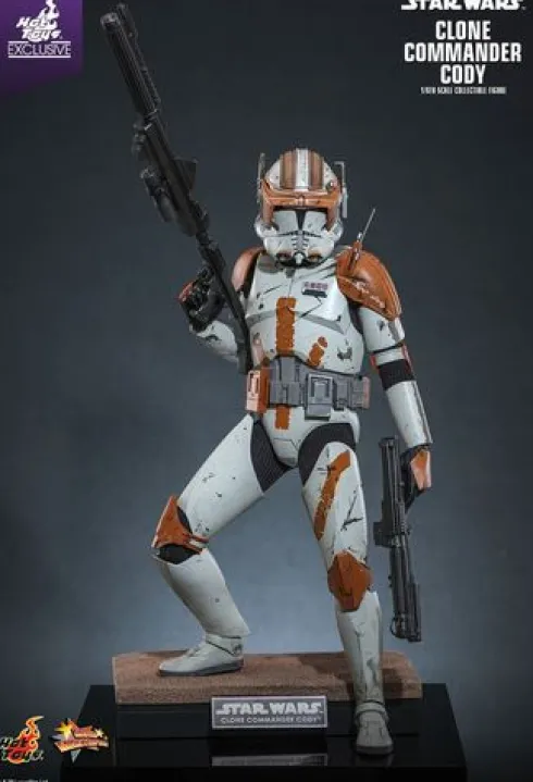 Star Wars Episode III Revenge of the Sith Figura Movie Masterpiece 1/6 Clone Commander Cody Exclusive