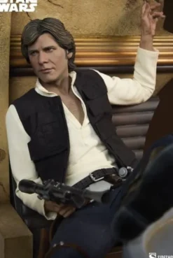 Star Wars Episode IV Mixed Media Estatua Premium Format Han Solo: Sorry About the Mess 32 cm