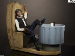 Star Wars Episode IV Mixed Media Estatua Premium Format Han Solo: Sorry About the Mess 32 cm