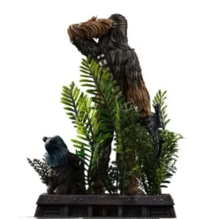 Star Wars Episode VI Art Scale Statue 1/10 Chewbacca and Tokkat 22 cm