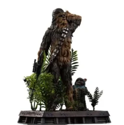 Star Wars Episode VI Art Scale Statue 1/10 Chewbacca and Tokkat 22 cm