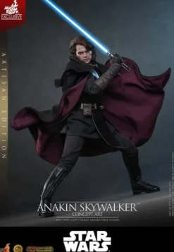 Star Wars Episodio III: La Venganza de los Sith Movie Masterpiece Figura 1/6 Anakin Skywalker (Concept Art Version) (Artisan Edition) Hot Toys Exclusive 31 cm