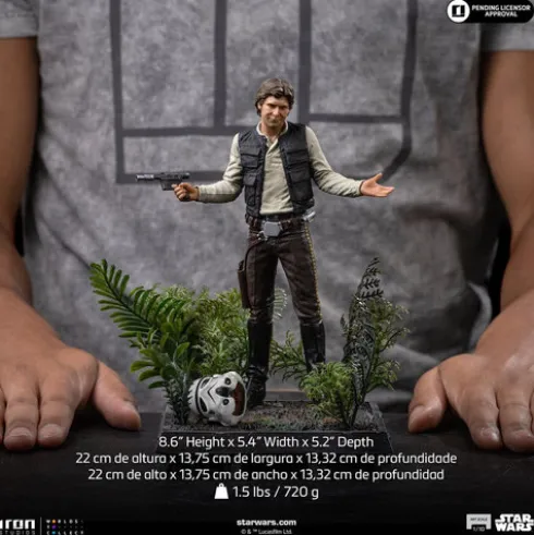 Star Wars Estatua 1/10 Art Scale Han Solo (Episode VI) 22 cm
