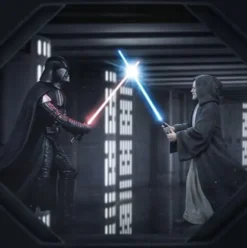 Star Wars Estatua 1/10 Deluxe Art Scale Darth Vader Vs Obi-Wan Kenobi (CCXP Exclusive 2025) 24 cm