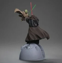 Star Wars Estatua 1/10 Deluxe Art Scale Yoda vs Emperor Palpatine (CCXP Exclusive 2024) 31 cm