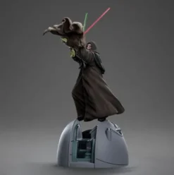 Star Wars Estatua 1/10 Deluxe Art Scale Yoda vs Emperor Palpatine (CCXP Exclusive 2024) 31 cm
