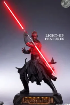 Star Wars Estatua Epic Series 1/3 Darth Maul Platinum Exclusive 86 cm