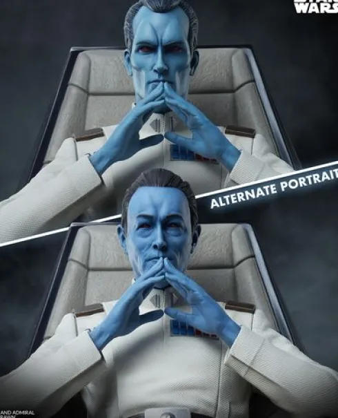 Star Wars Estatua Grand Admiral Thrawn Premium Format