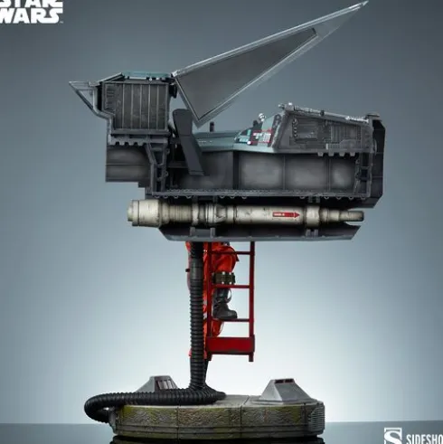 Star Wars Estatua Premium Format Sideshow Luke Skywalker & X-Wing: Red Five