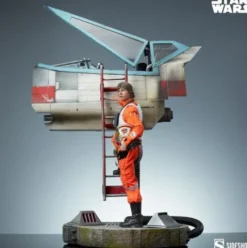 Star Wars Estatua Premium Format Sideshow Luke Skywalker & X-Wing: Red Five