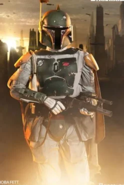 Star Wars Estatua tamaño real Boba Fett 200 cm