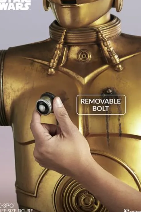 Star Wars Estatua tamaño real C-3PO 188 cm