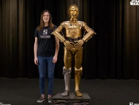 Star Wars Estatua tamaño real C-3PO 188 cm