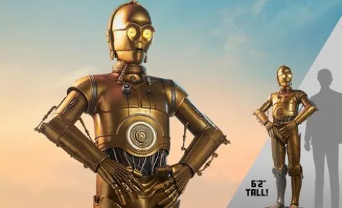 Star Wars Estatua tamaño real C-3PO 188 cm