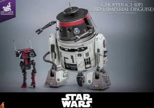 Star Wars Figura 1/6 Chopper (C1-10P™) & BD-1™ (Imperial Disguise)