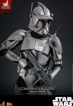 Star Wars Figura Movie Masterpiece 1/6 Commander Cody (Chrome Version) Hot Toys Exclusive 30 cm
