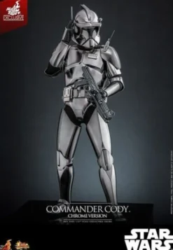 Star Wars Figura Movie Masterpiece 1/6 Commander Cody (Chrome Version) Hot Toys Exclusive 30 cm