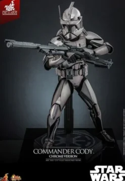 Star Wars Figura Movie Masterpiece 1/6 Commander Cody (Chrome Version) Hot Toys Exclusive 30 cm