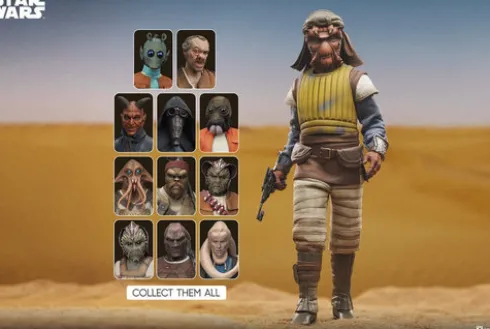 Star Wars Figura 1/6 Vizam 32 cm