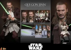 Star Wars: La Amenaza Fantasma Movie Masterpiece Figura 1/6 Qui-Gon Jinn (Artisan Edition) Hot Toys Exclusive 32 cm