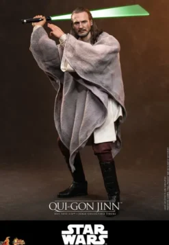 Star Wars: La Amenaza Fantasma Movie Masterpiece Figura 1/6 Qui-Gon Jinn (Artisan Edition) Hot Toys Exclusive 32 cm