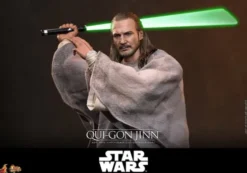 Star Wars: La Amenaza Fantasma Movie Masterpiece Figura 1/6 Qui-Gon Jinn (Artisan Edition) Hot Toys Exclusive 32 cm