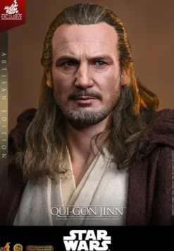 Star Wars: La Amenaza Fantasma Movie Masterpiece Figura 1/6 Qui-Gon Jinn (Artisan Edition) Hot Toys Exclusive 32 cm