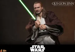 Star Wars: La Amenaza Fantasma Movie Masterpiece Figura 1/6 Qui-Gon Jinn (Artisan Edition) Hot Toys Exclusive 32 cm