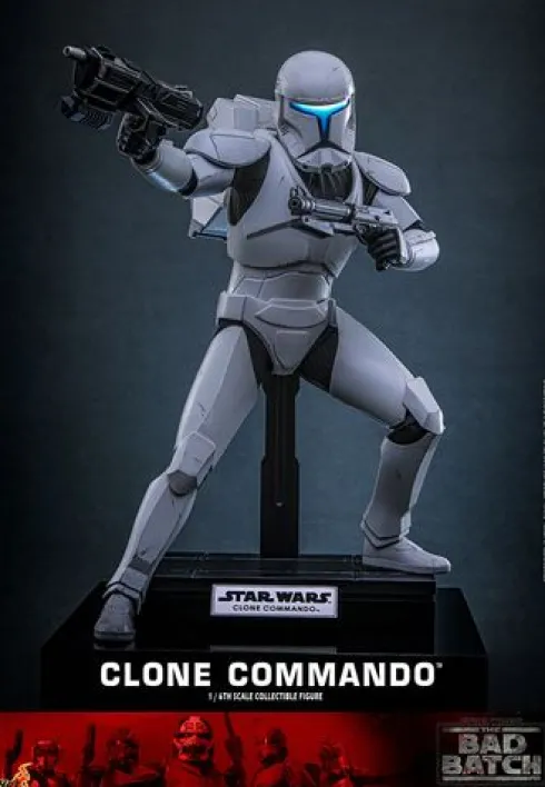 Star Wars: La Remesa Mala Figura 1/6 Clone Commando
