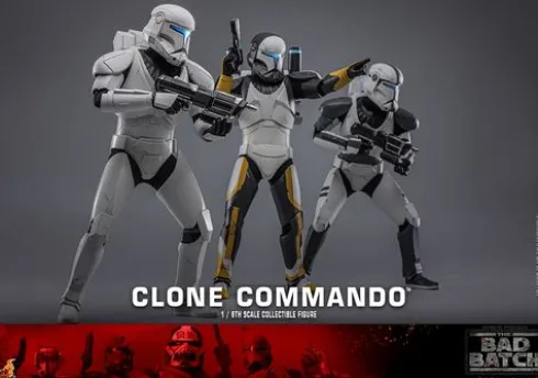 Star Wars: La Remesa Mala Figura 1/6 Clone Commando
