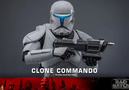 Star Wars: La Remesa Mala Figura 1/6 Clone Commando
