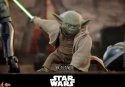 Star Wars: La Venganza de los Sith Movie Masterpiece Figura 1/6 Yoda 14 cm