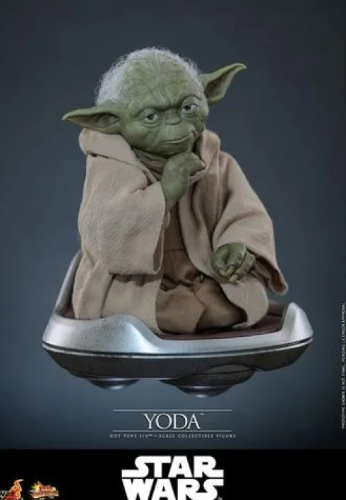 Star Wars: La Venganza de los Sith Movie Masterpiece Figura 1/6 Yoda 14 cm