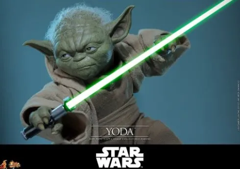 Star Wars: La Venganza de los Sith Movie Masterpiece Figura 1/6 Yoda 14 cm
