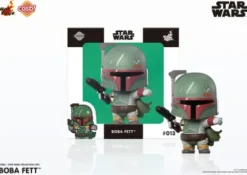 Star Wars Minifigura Cosbi Boba Fett White 8 cm